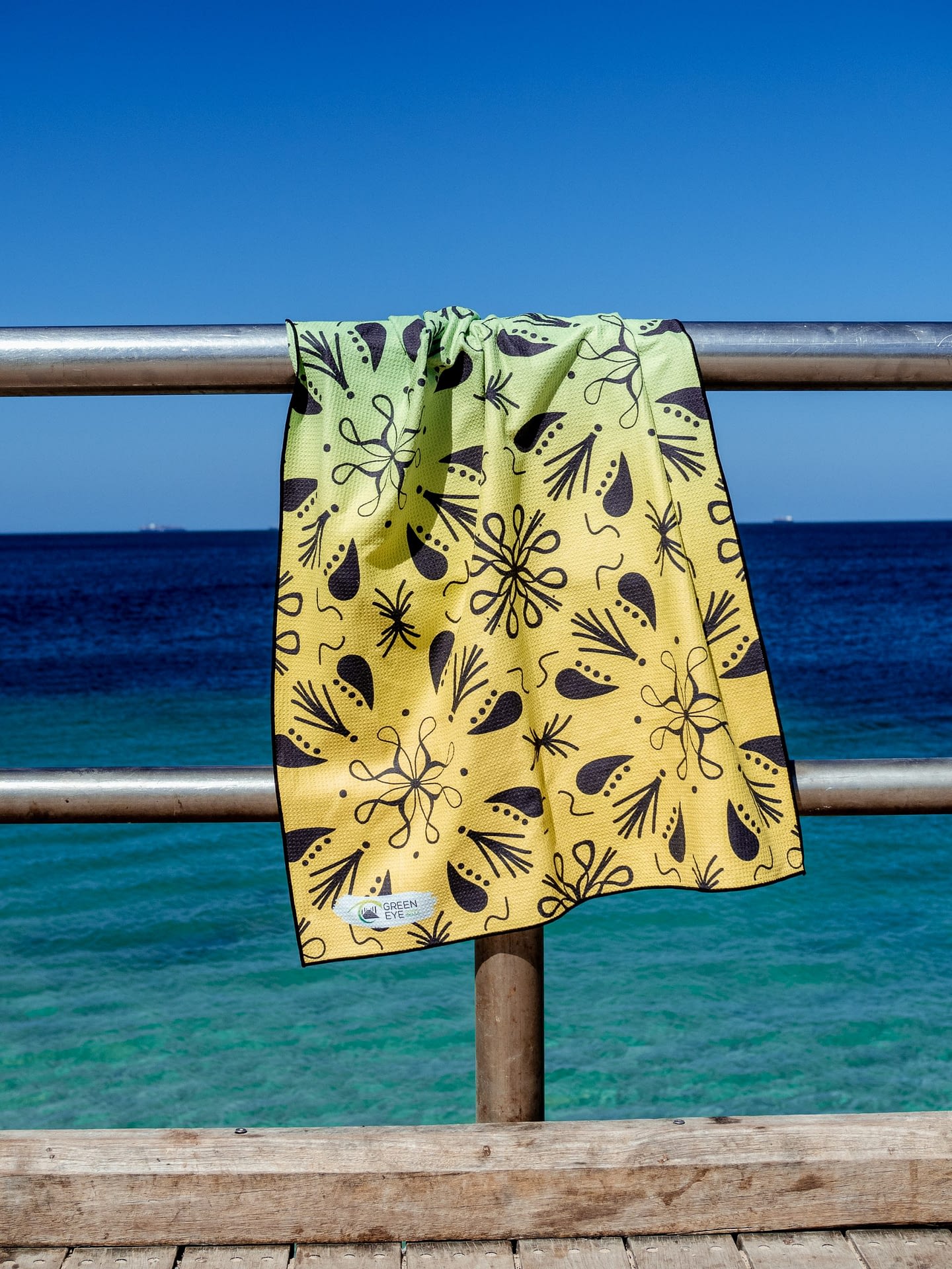 Sand Free Towel Green